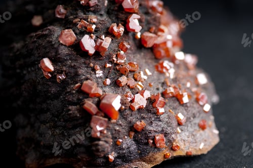 Preview: vanadinite crystals mineral samples