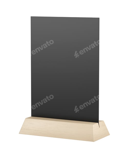 Preview: Blank menu for restaurant, bar or cafe