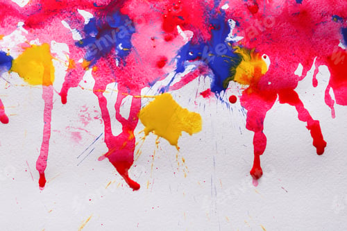 Preview: Colorful hand painted background