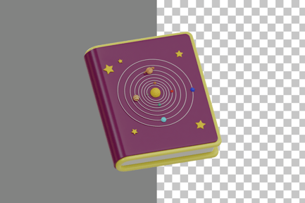 Preview: Astronomy Book 3D Icon