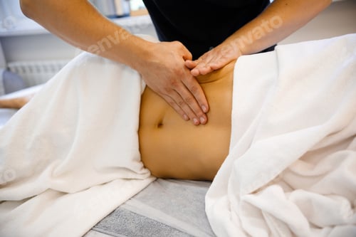 Preview: Gentle Hands: Therapeutic Stomach Massage for Relaxation