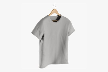 Preview: Men's Casual Short Sleeve T-Shirt on Hanger