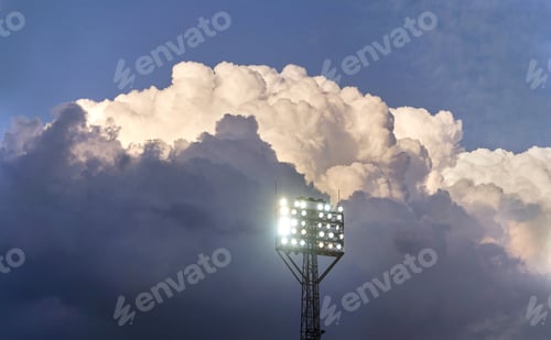 Preview: lightning tower for the stadium