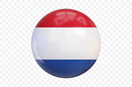 Preview: 3D Netherlands Flag
