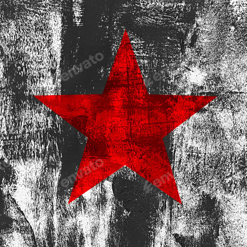 Preview: Grunge background with star