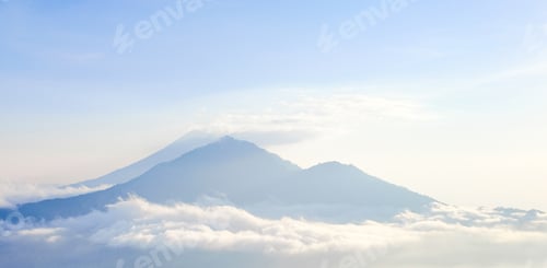 Preview: Mountain peaks in haze