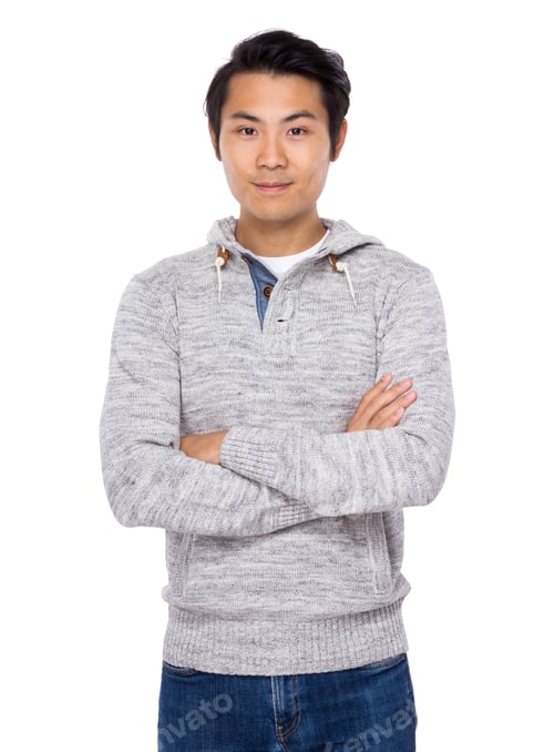 Preview: Asian man smile