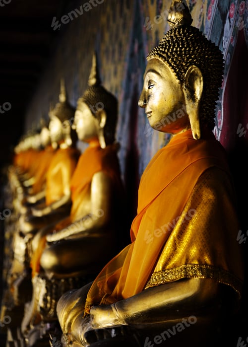 Preview: Buddhas of Wat Arun, Bangkok, Thailand
