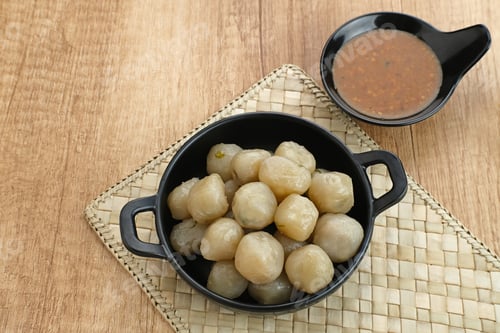 Preview: Cilok, traditional food from West Java, Indonesia
