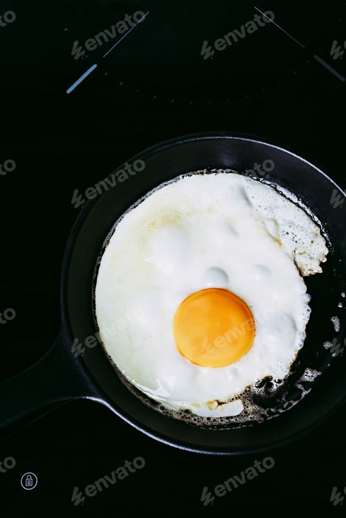 Preview: Cast Iron skillet on the stove