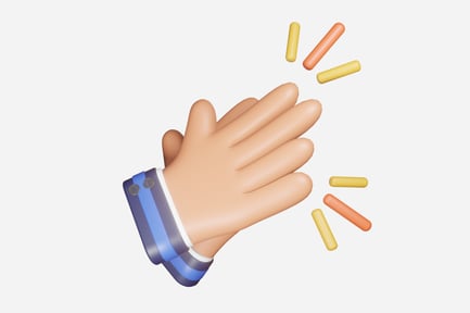 Preview: High Five 3D Illustration