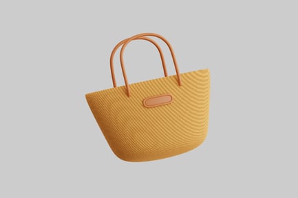 Preview: Woven bag for summer outings