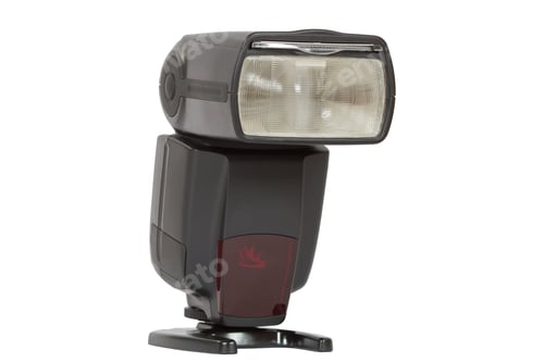 Preview: Digital auto flash, isolated on white background, with clipping path