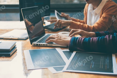 Preview: Professional Development programmer working in programming website a software and coding technology