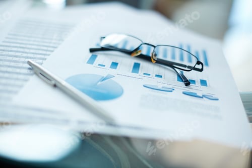 Preview: Eyeglasses and document