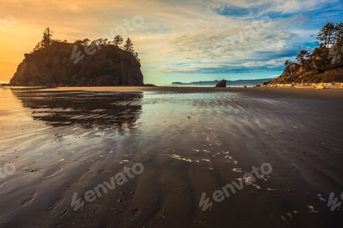 Preview: Shoreline Views, Ruby Beach In Olympic National Park Washington