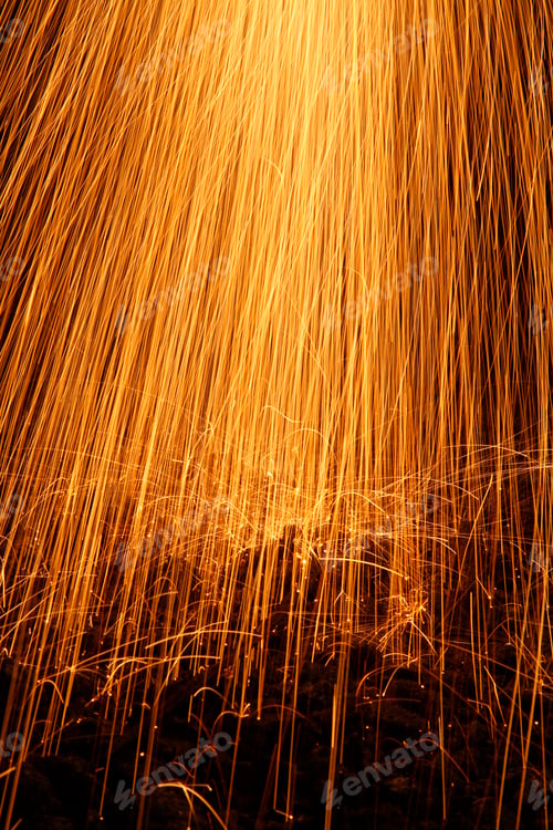 Preview: welding sparks