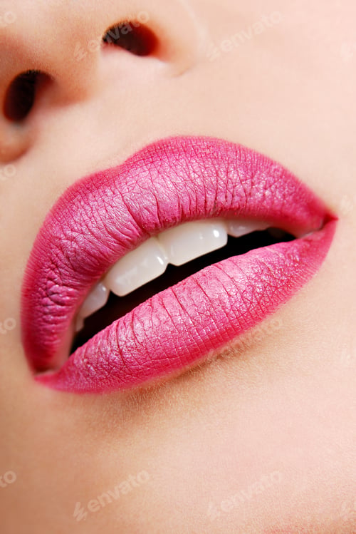 Preview: glamour lip with rose lipstick