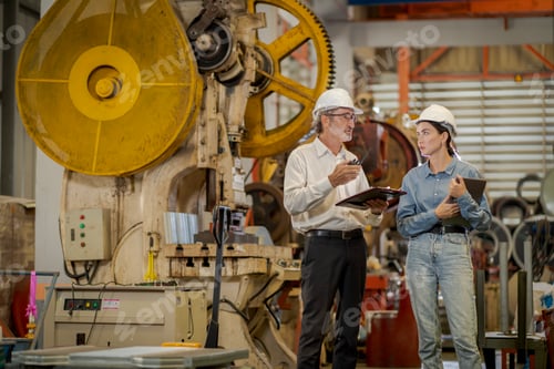 Preview: metal sheet factory.