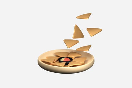 Preview: Nachos 3D Illustration