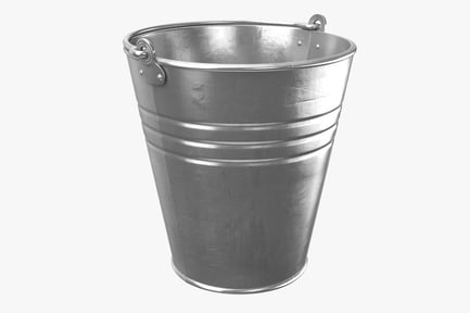 Preview: Vintage Metal Pail