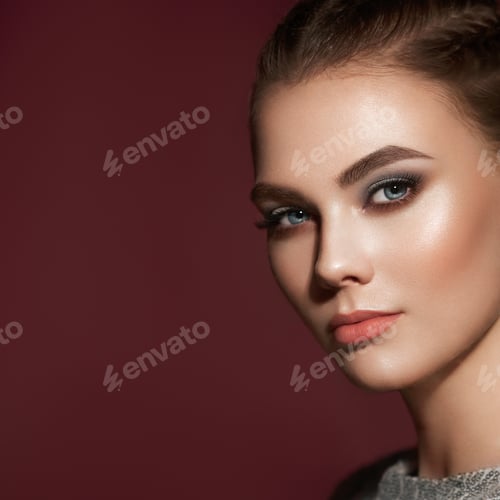 Vista previa: Portrait beautiful young woman