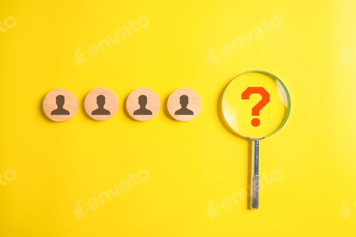 Preview: Human resources searching and selecting employees people to join work