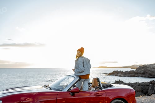 Preview: Traveling by car near the ocean