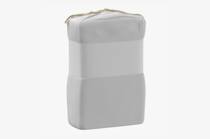 Preview: Packaged Bed Sheets with Blank Label