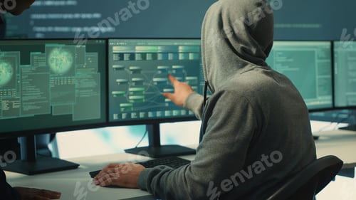 Preview: Governmental hackers doing teamwork in protecting sensitive information