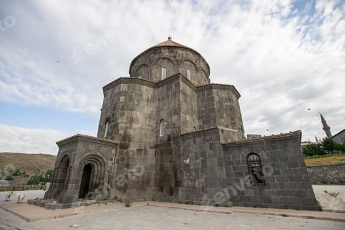Preview: Eastern Anatolia, Turkey. Cityscape of the Kars town in Kars province