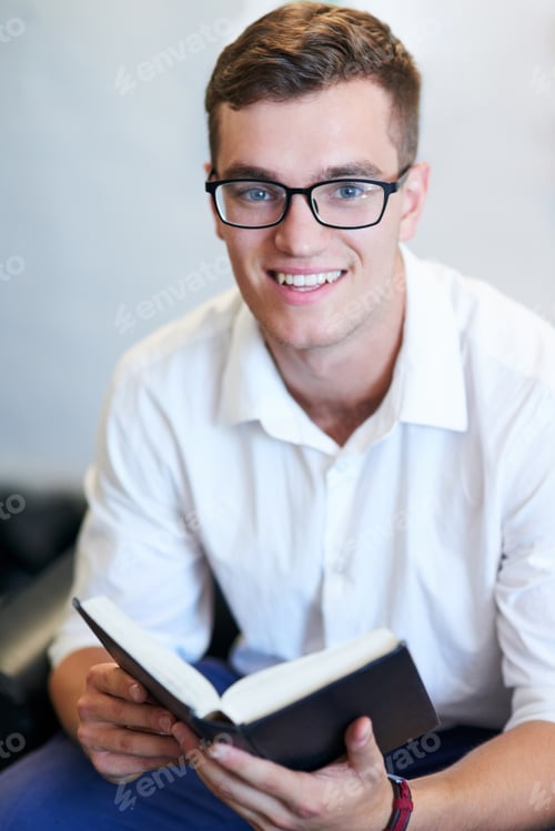 Preview: Hes always cheerful after doing some spiritual reading