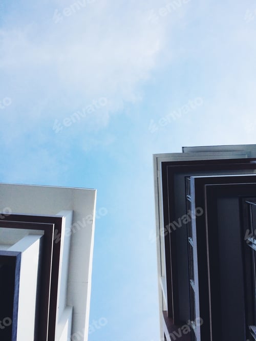 Preview: Abstract rooftop building background