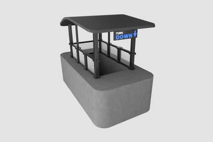 Preview: Subway Entrance 3D Illustration