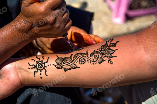 Preview: Tattoo on the hand