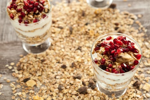 Preview: Close up on healthy and delicious muesli