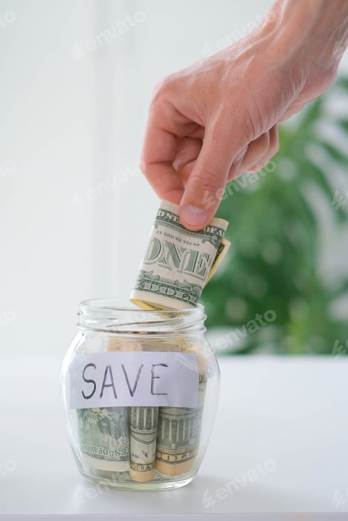 Preview: Saving Money in a Jar for the Future