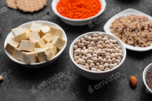 Preview: Healthy vegan food. It can be used as a background