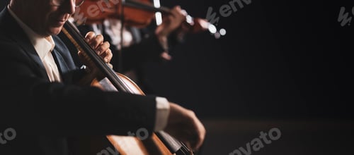 Preview: Symphonic orchestra performing on stage