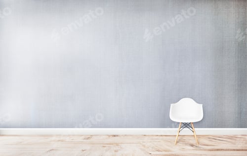 Preview: Simple Background with Wood Floor and Single Chair