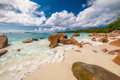 Preview: Beautiful beach at Seychelles