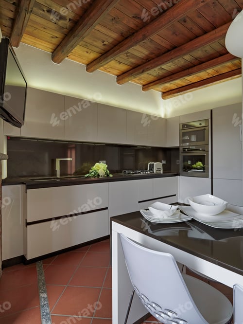 Preview: Interior of the Modern Kitchen