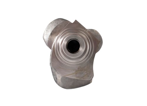 Preview: Engine Crankshaft on a white background