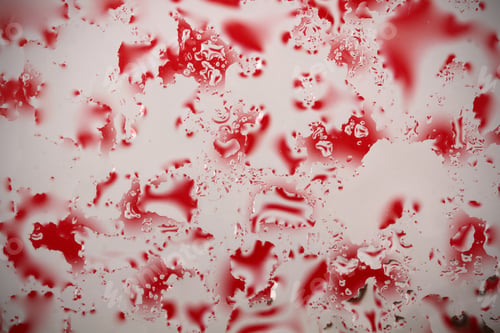 Preview: Background Of Bright Water On The Glass Abstraction
