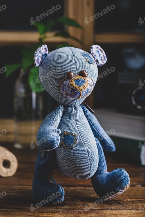 Preview: Jeans Bear Toy