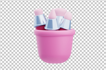 Preview: Makeup Brush 3D Icon