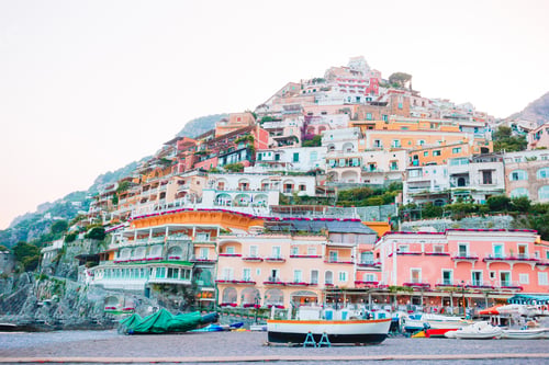 Preview: Beautiful coastal towns of Italy - scenic Positano in Amalfi coast