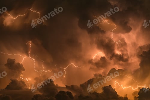 Preview: Dramatic Lightning at Night