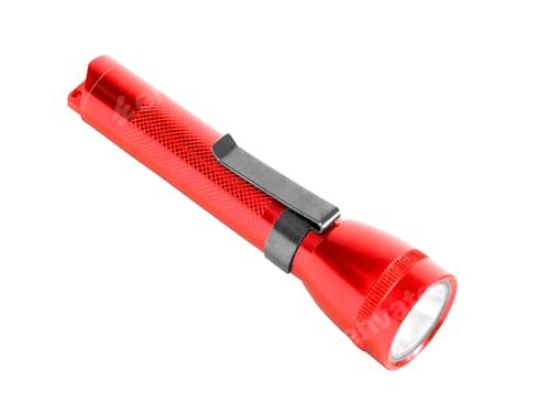 Preview: flashlight isolated on white