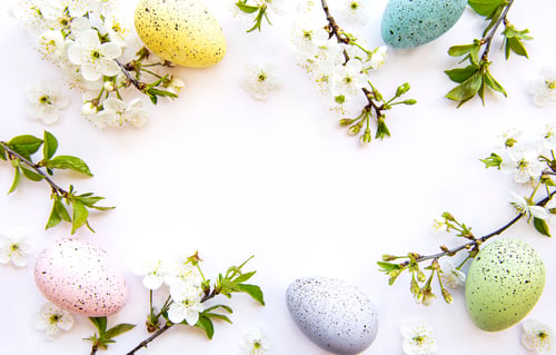 Preview: Colorful Easter eggs